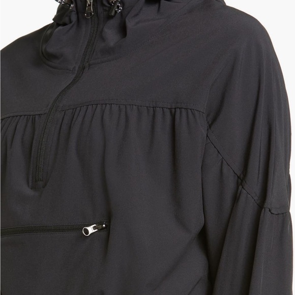 Zella Navy Excursion Hooded Packable Anorak (S) - Picture 6 of 12